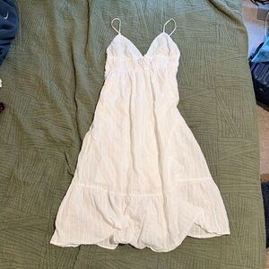 White maxi dress NWOT
